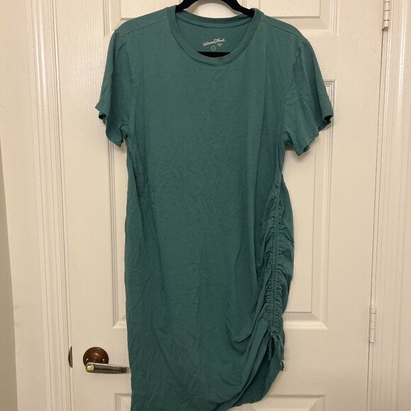 T-Shirt Dress with Ruching - Picture 2 of 4